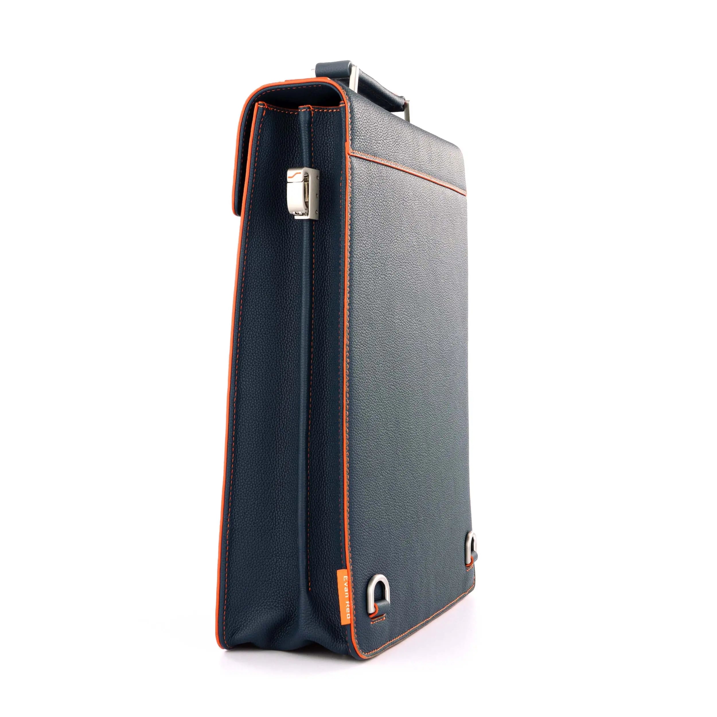 Petrol Blue Evan Red